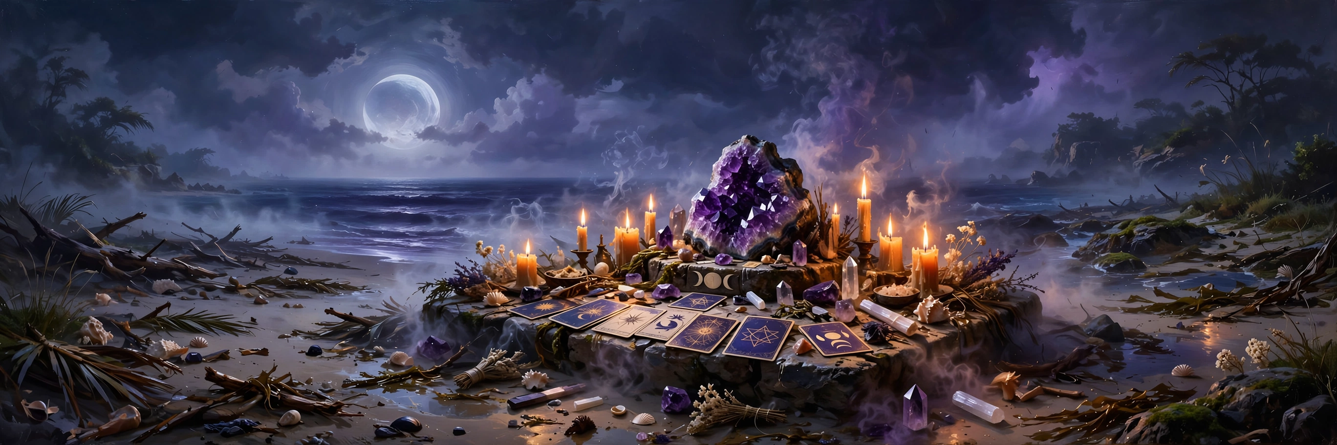 Deep purple amethyst crystal, the dream stone that sat on a grandmother's nightstand