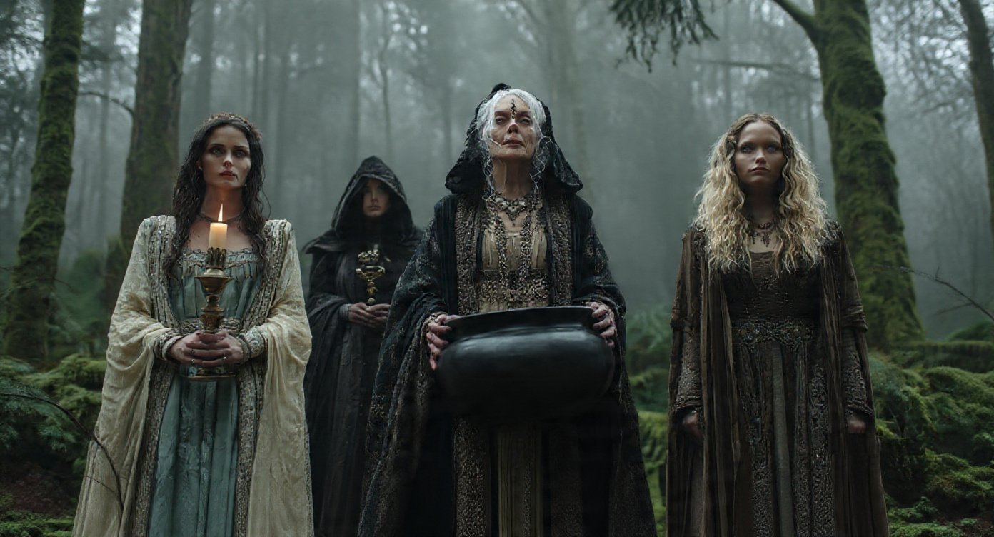 Four ancient goddesses — the wheel and the loom