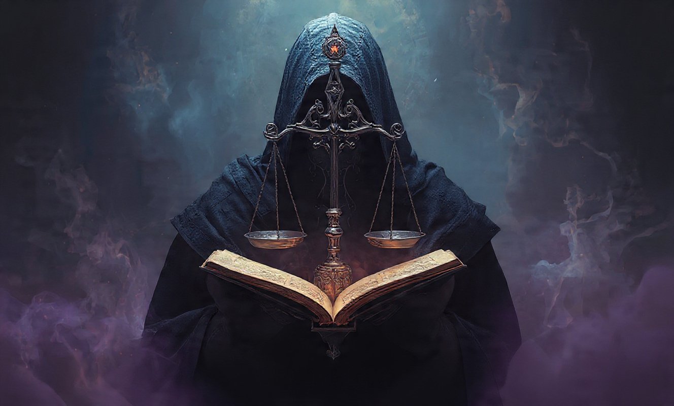 Justice — Tarot Beach